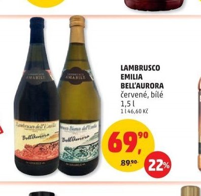Lambrusco Emilia Bell'Aurora