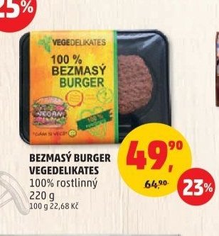BEZMASÝ BURGER VEGEDELIKATES