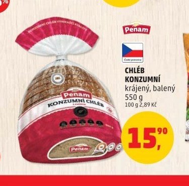 CHLÉB KONZUMNÍ