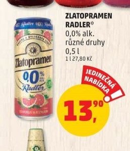 Zlatopramen Radler