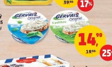 Čerstvý tvarohový sýr Gervais