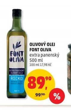 OLIVOVÝ OLEJ FONT OLIVA