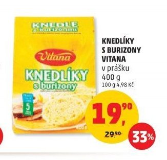 KNEDLÍKY S BURIZONY VITANA