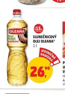 SLUNEČNICOVÝ OLEJ OLEANA