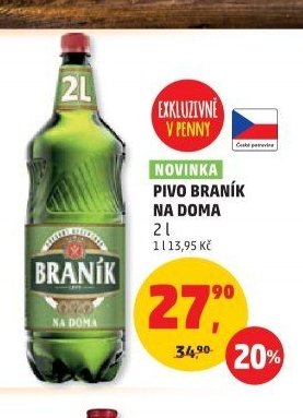 Pivo Braník na doma