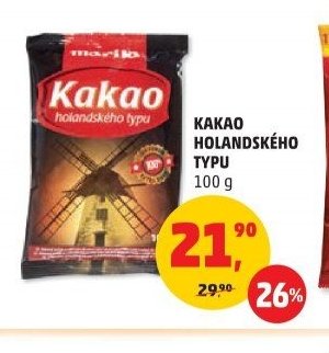 KAKAO HOLANDSKÉHO TYPU 100 g