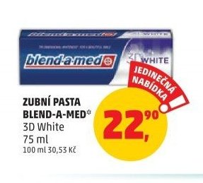 ZUBNÍ PASTA BLEND-A-MED 3D White