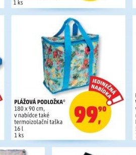PLÁŽOVÁ PODLOŽKA