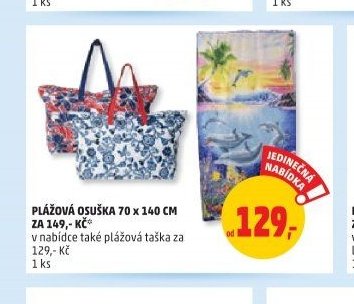 PLÁŽOVÁ OSUŠKA
