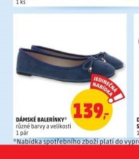 DÁMSKÉ BALERÍNKY
