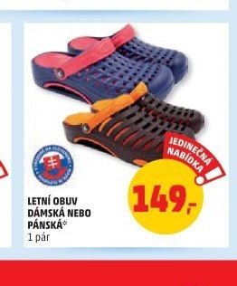 LETNÍ OBUV DÁMSKÁ NEBO PÁNSKÁ