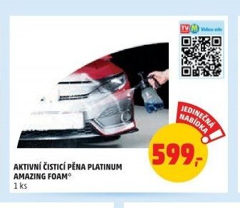 AKTIVNÍ ČISTICÍ PĚNA PLATINUM AMAZING FOAM