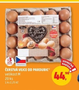 ČERSTVÁ VEJCE OD PARDUBIC