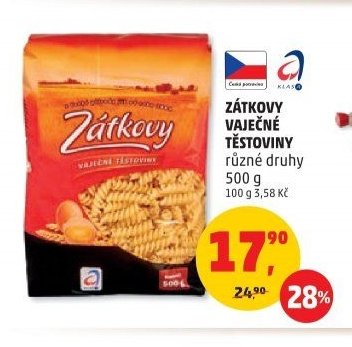 Zátkovy vaječné těstoviny