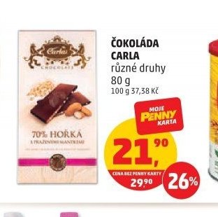 ČOKOLÁDA CARLA