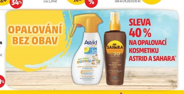 OPALOVACÍ KOSMETIKA ASTRID A SAHARA
