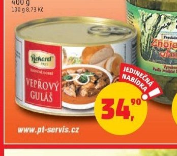 Vepřový guláš