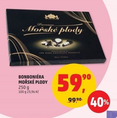 BONBONIÉRA MOŘSKÉ PLODY