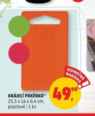 KRÁJECÍ PRKÉNKO 25,5 x 16 x 0,4 cm