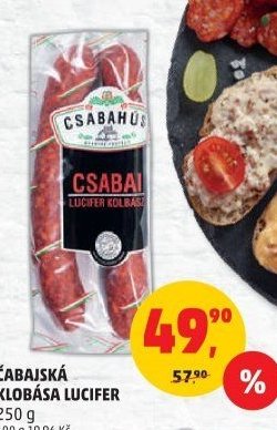 ČABAJSKÁ KLOBÁSA LUCIFER