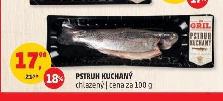 Pstruh kuchaný
