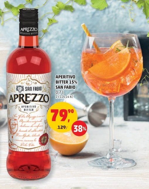 APERITIVO BITTER 15% SAN FABIO 0,7 l