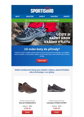 akční leták Sportisimo 9.6.2020-14.6.2020