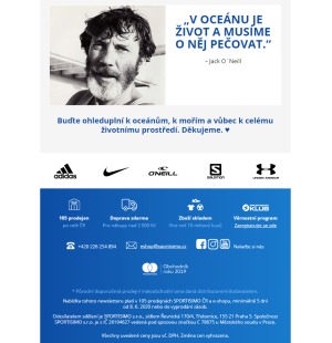 akční leták Sportisimo 8.6.2020-13.6.2020