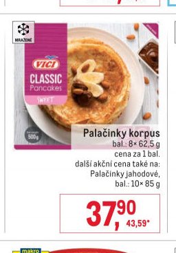 Palačinky korpus