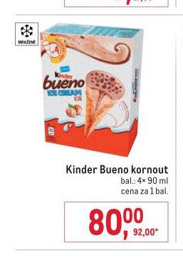 Kinder Bueno kornout