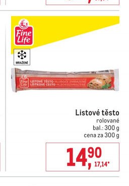 Listové těsto