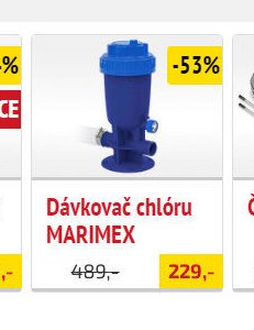 Dávkovač chlóru MARIMEX - UNI HOBBY akcniletaky.com