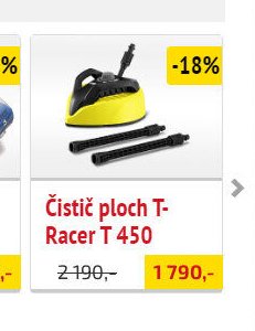 Čistič ploch T-Racer T 450 - UNI HOBBY akcniletaky.com