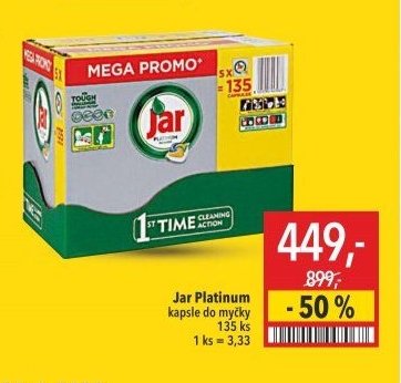 Jar Platinum kapsle do myčky