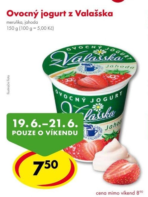 Ovocný jogurt z Valašska