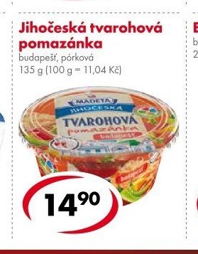 Jihočeská tvarohová pomazánka