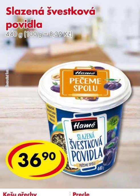 Slazená švestková povidla