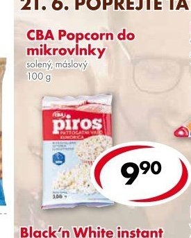 CBA Popcorn do mikrovlnky
