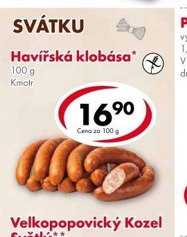 Havířská klobása