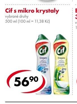 Cif s mikro krystaly