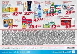akční leták ESO MARKET 17.6.2020-28.6.2020