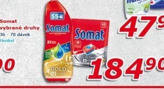 Prostředky do myčky Somat