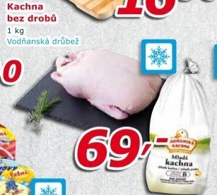 Kachna mražená Vodňanská kachna