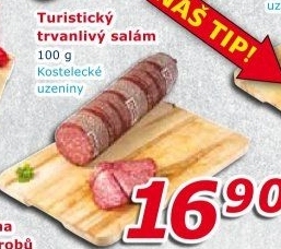 Salám turistický Kostelecké uzeniny