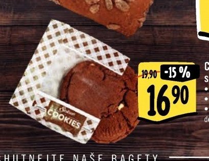 Cookies s kousky čokolády