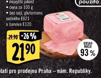 RETRO Vepřová šunka