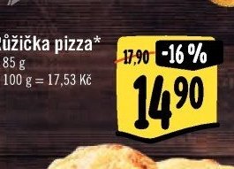 Růžička pizza*