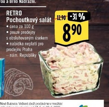 RETRO Pochoutkový salát