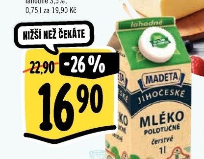 Jihočeské mléko lahodné