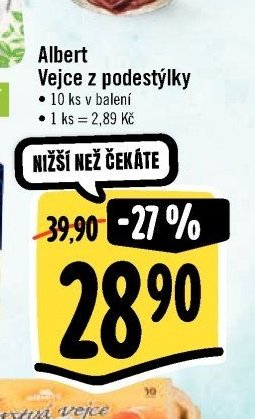Albert Vejce z podestýlky
